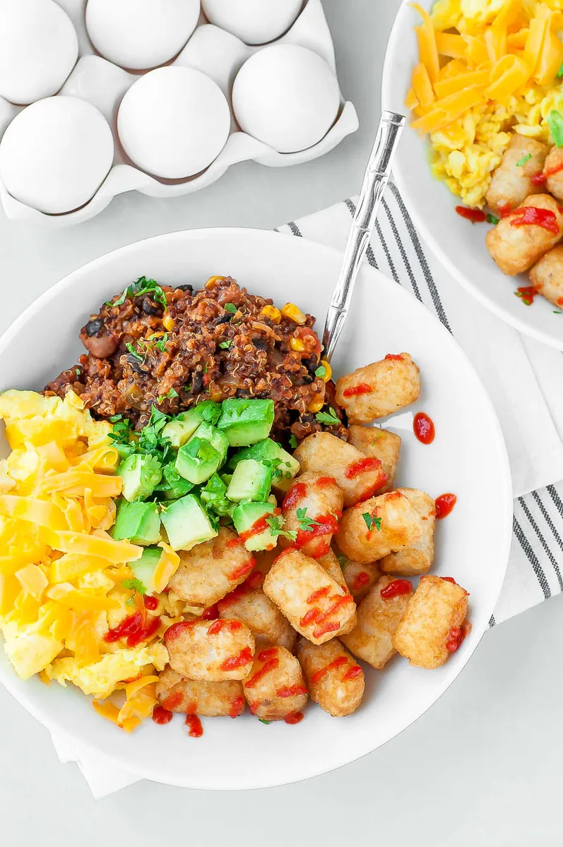 Tater Tot Breakfast Bowls