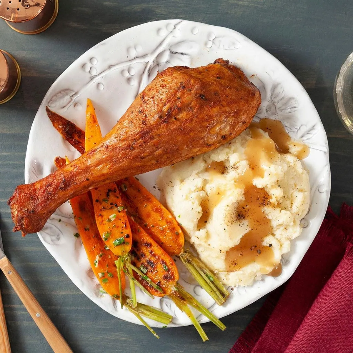 Grilled Turkey Legs