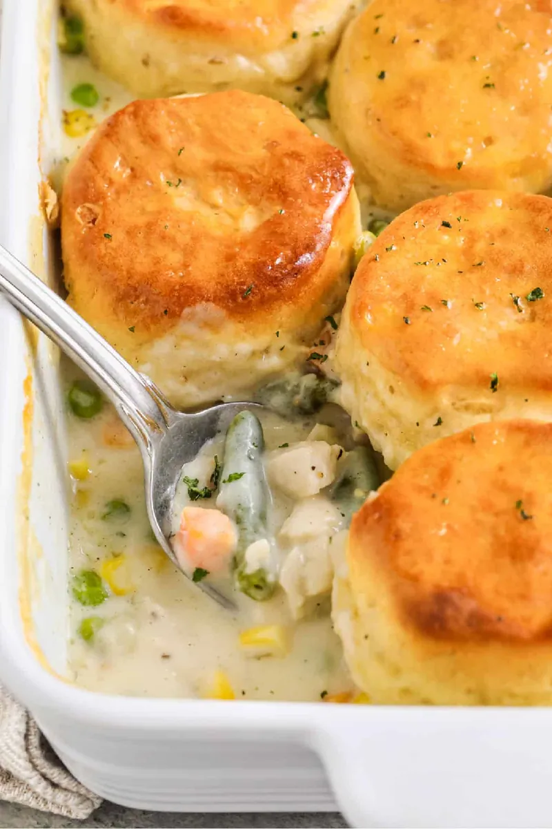 Chicken Pot Pie Casserole
