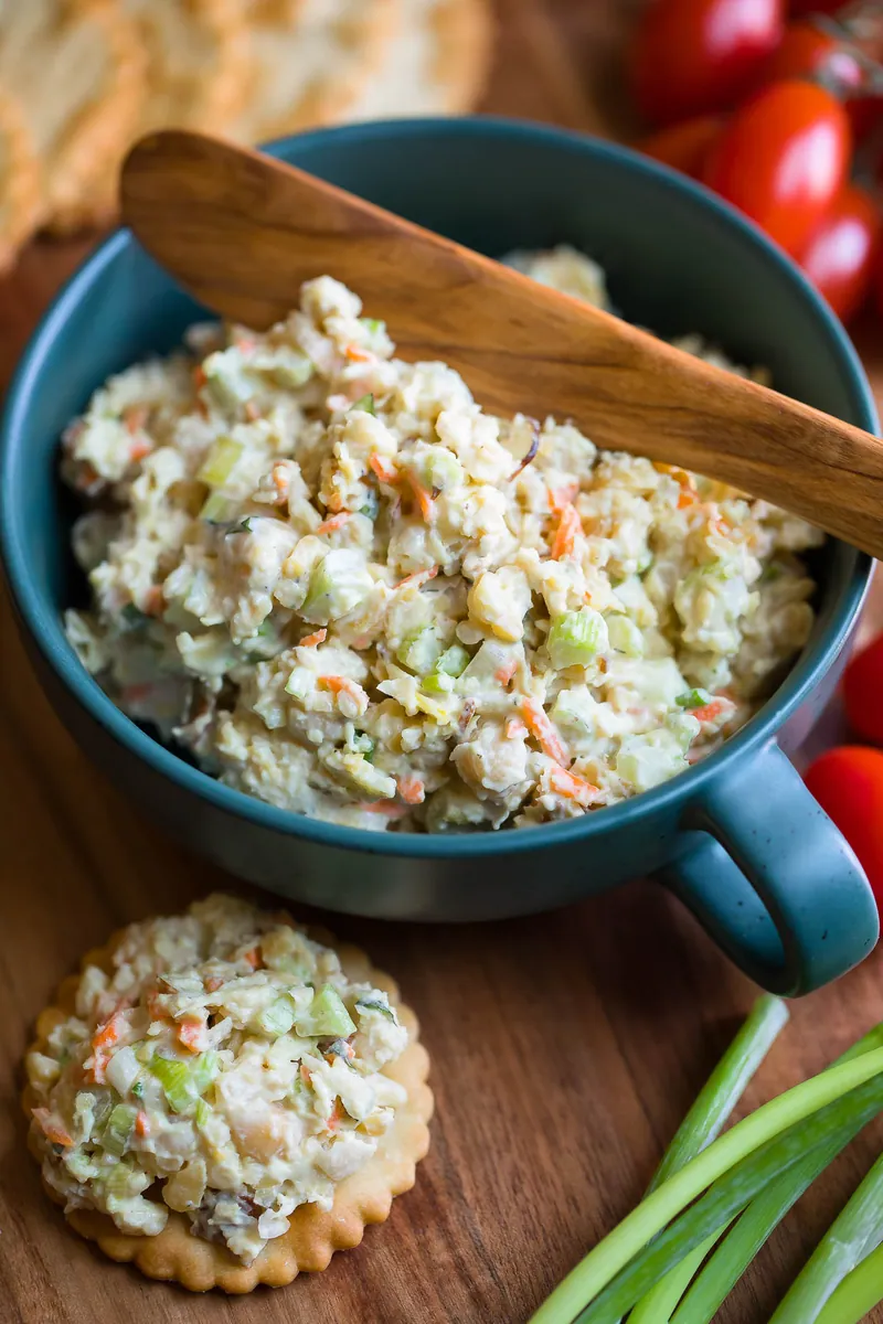 Mashed Chickpea Salad