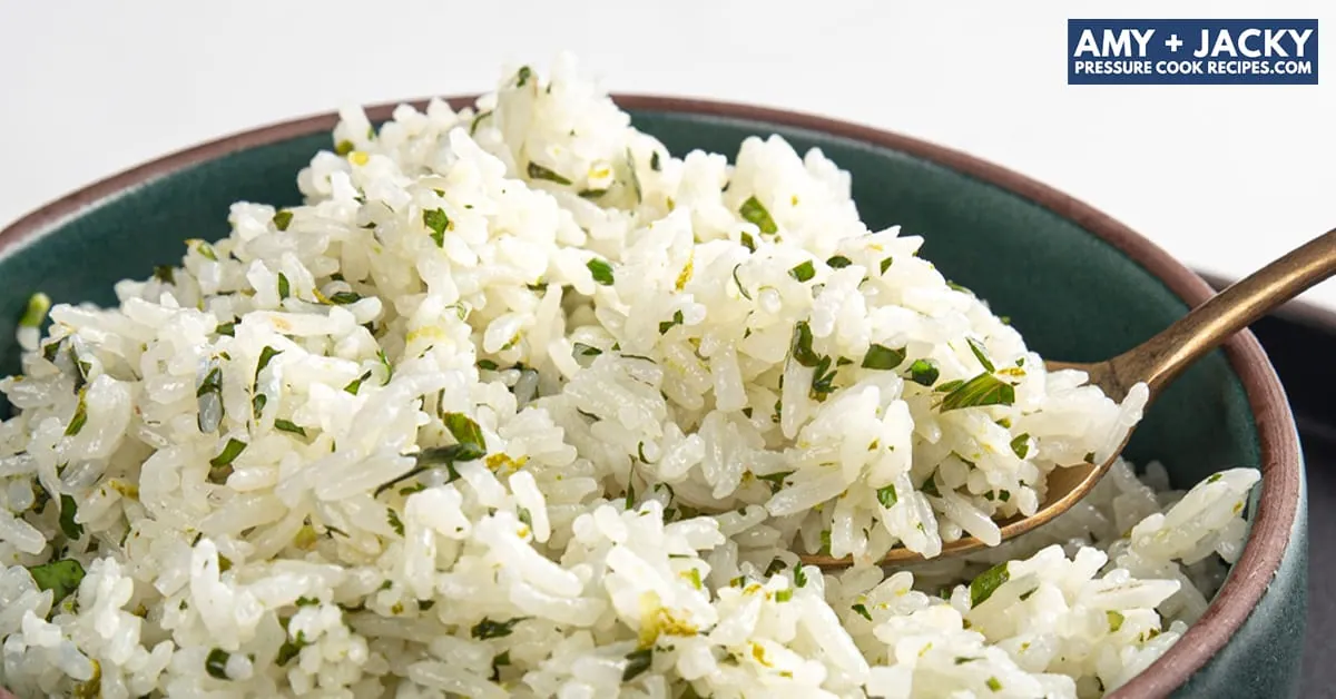 Instant Pot Cilantro Lime Rice