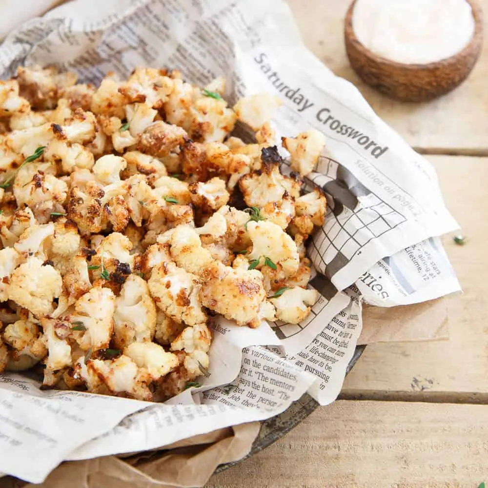 Salted Popcorn Cauliflower