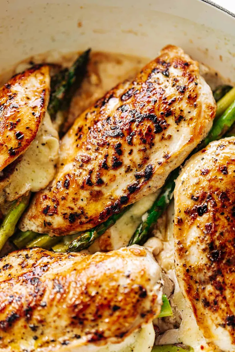 Asparagus Stuffed Chicken