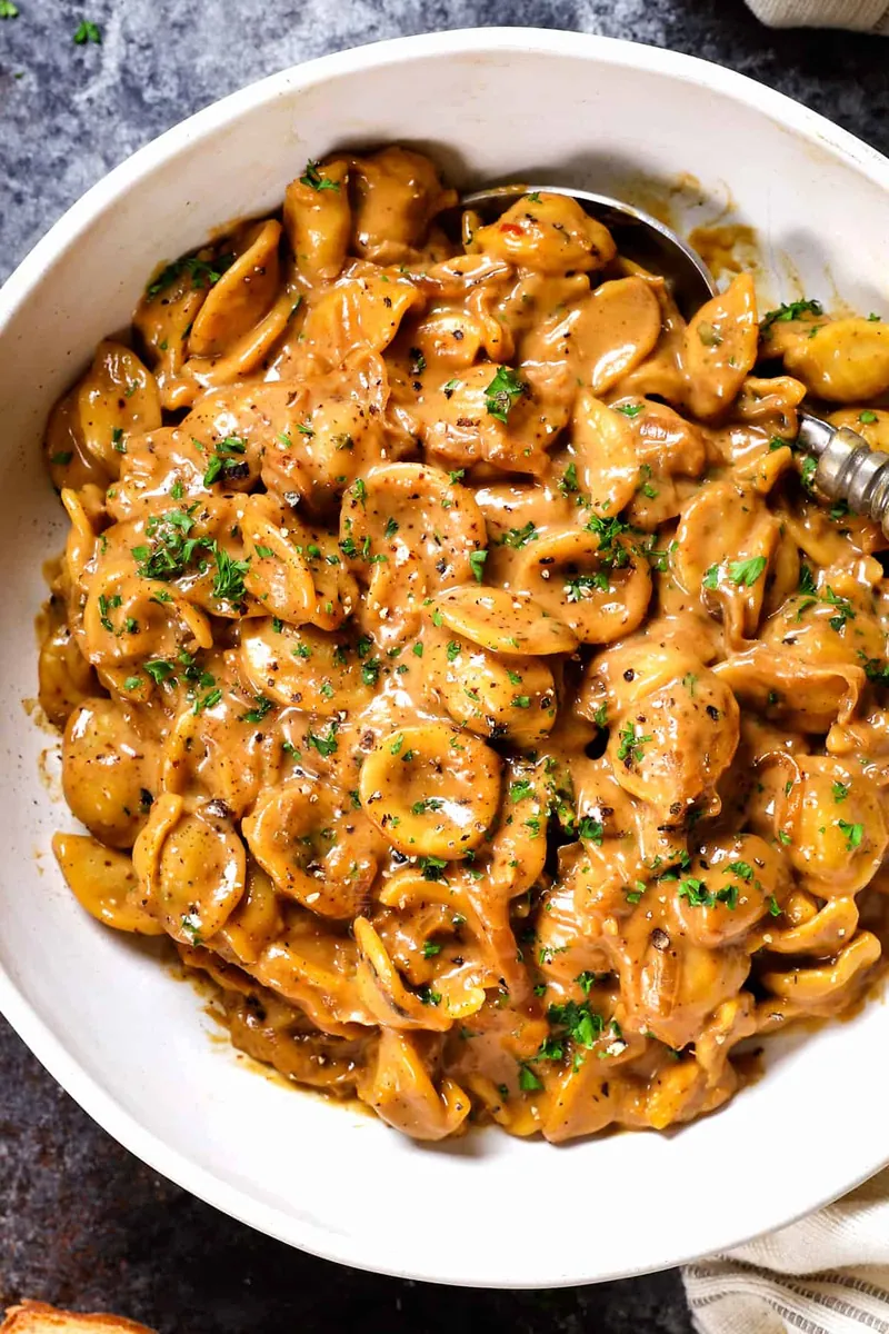 French Onion Pasta