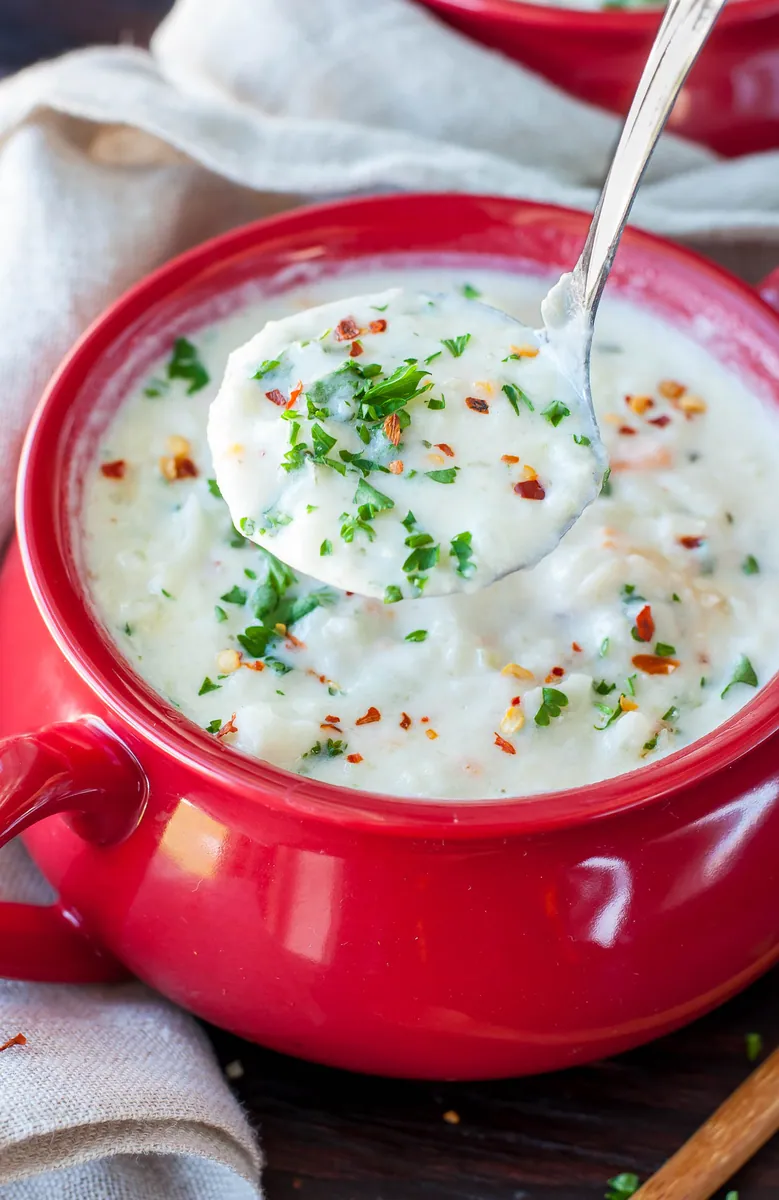 Pressure Cooker Cauliflower Soup