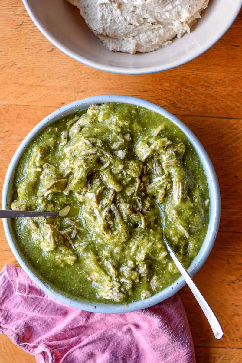 Pork Chile Verde Filling