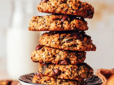 Seedy Quinoa Breakfast Cookies