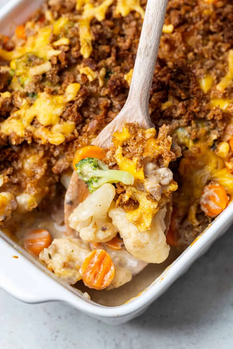 Broccoli Cracker Casserole