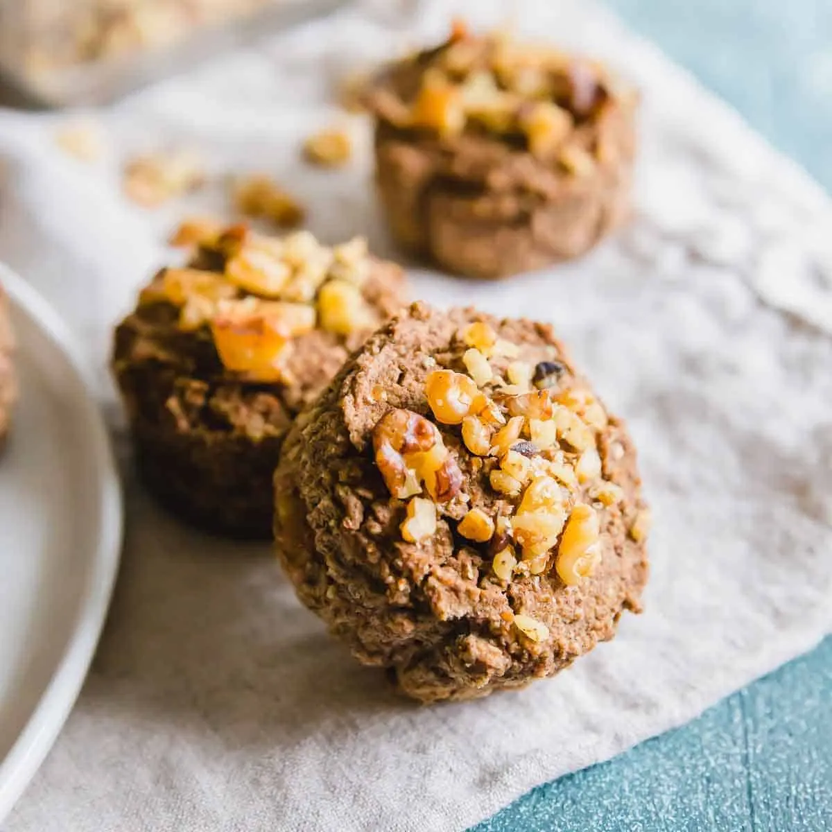 Banana Almond Pulp Muffins