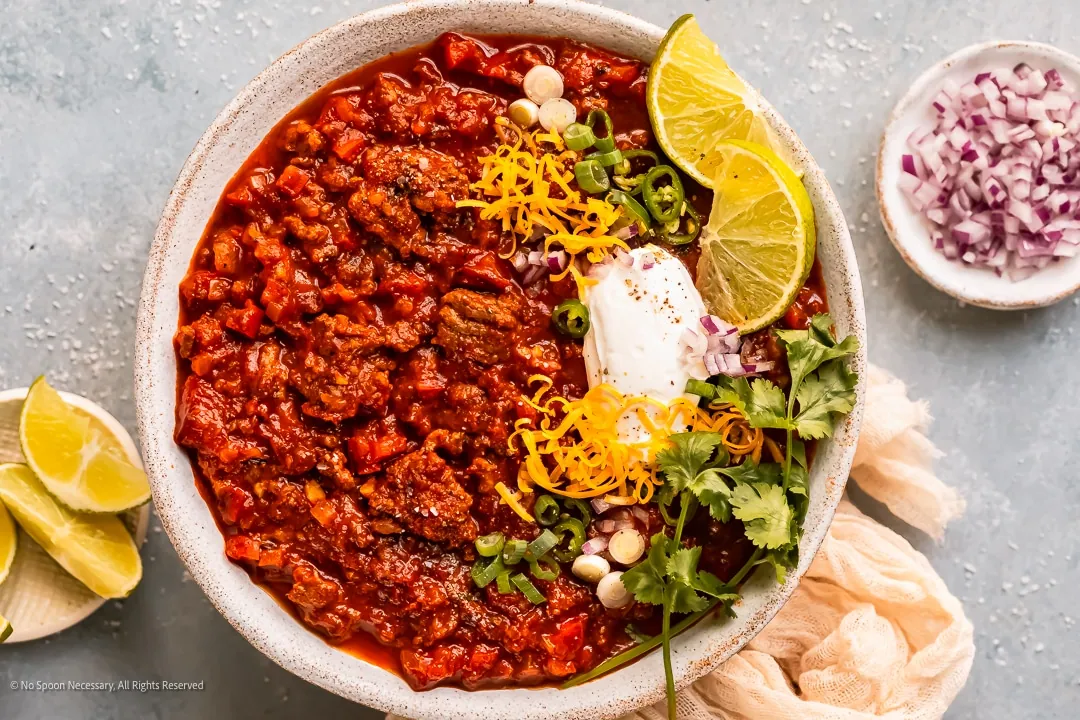 No Bean Chili