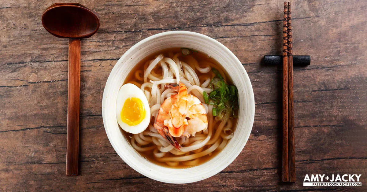 Shrimp Udon Soup