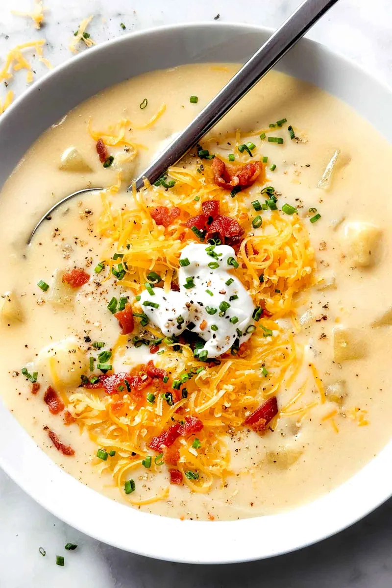 Potato Soup with evaporated