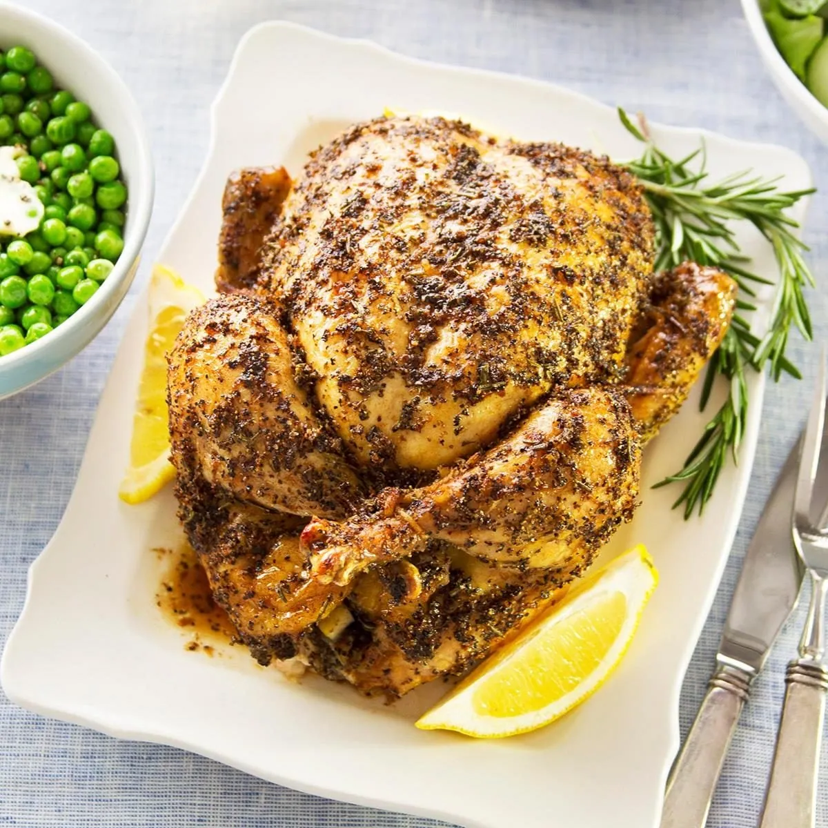 Rosemary Lemon Roast Chicken