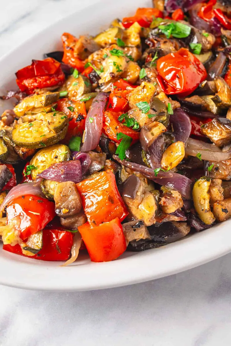 Greek Roasted Vegetables