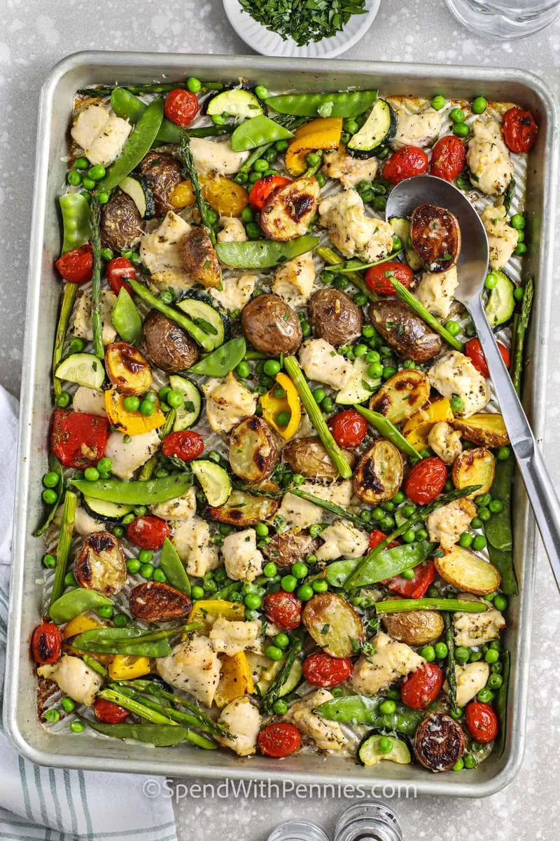 Sheet Pan Chicken and Vegetables