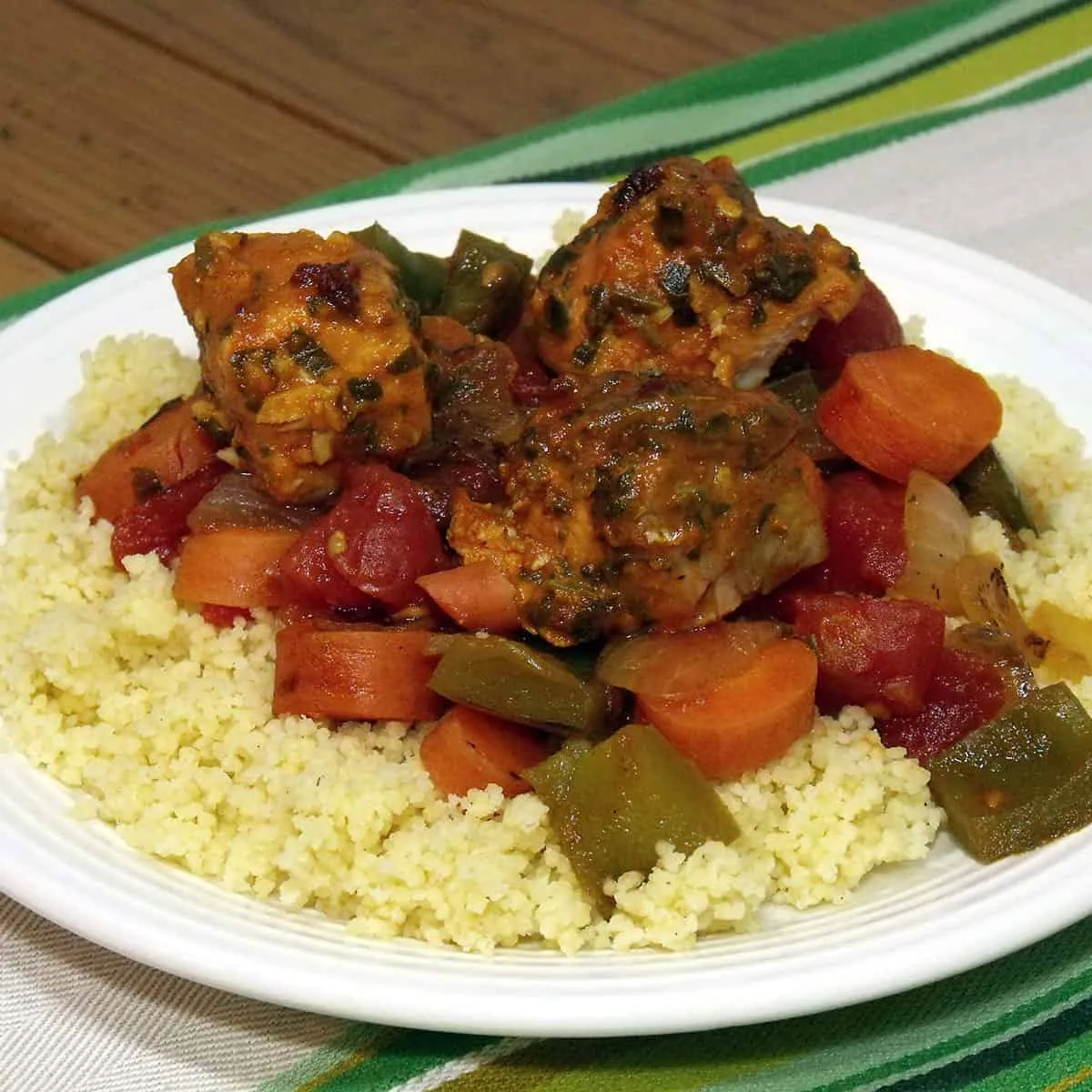 Moroccan Salmon Tagine