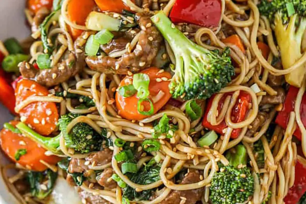 Beef Stir Fry with frozen vegetables