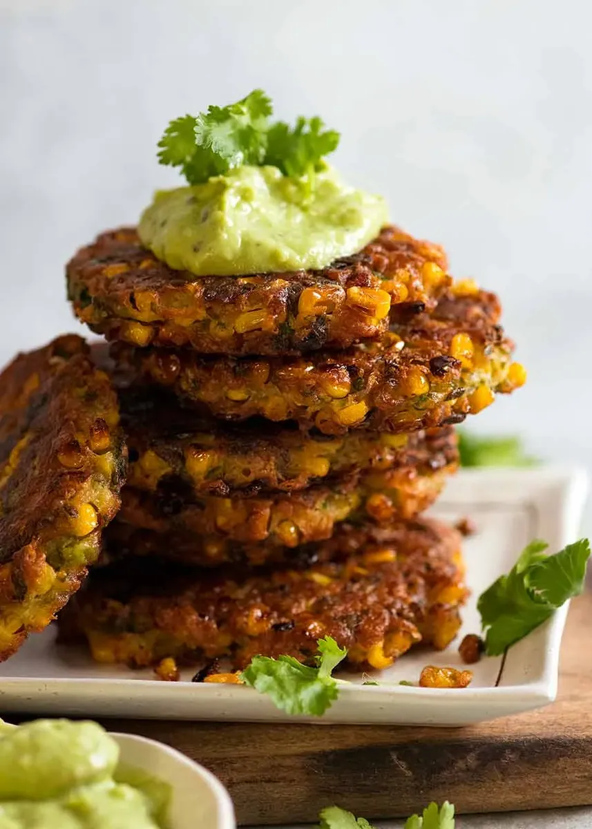 Extra Crispy Corn Fritters