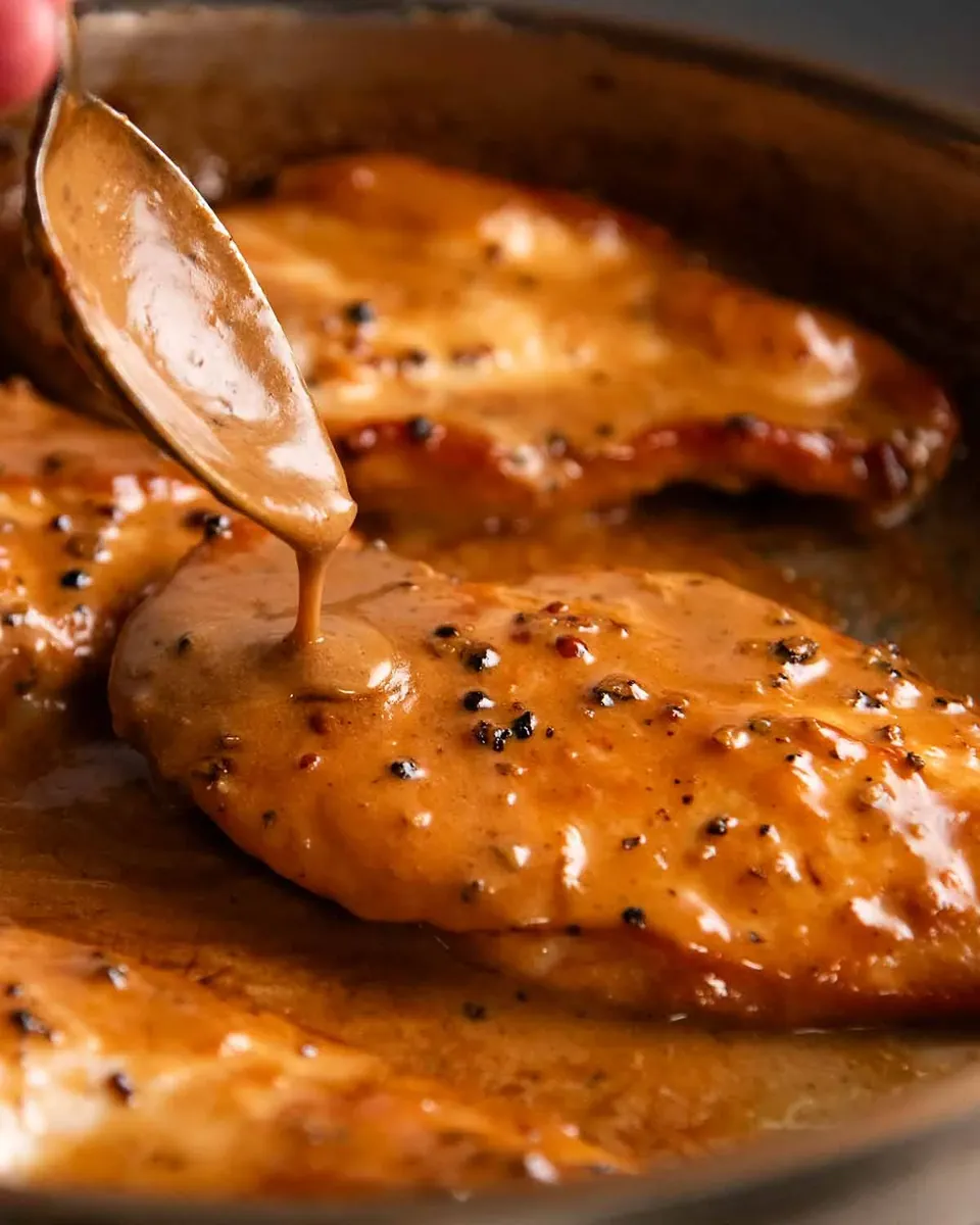 Chicken au Poivre