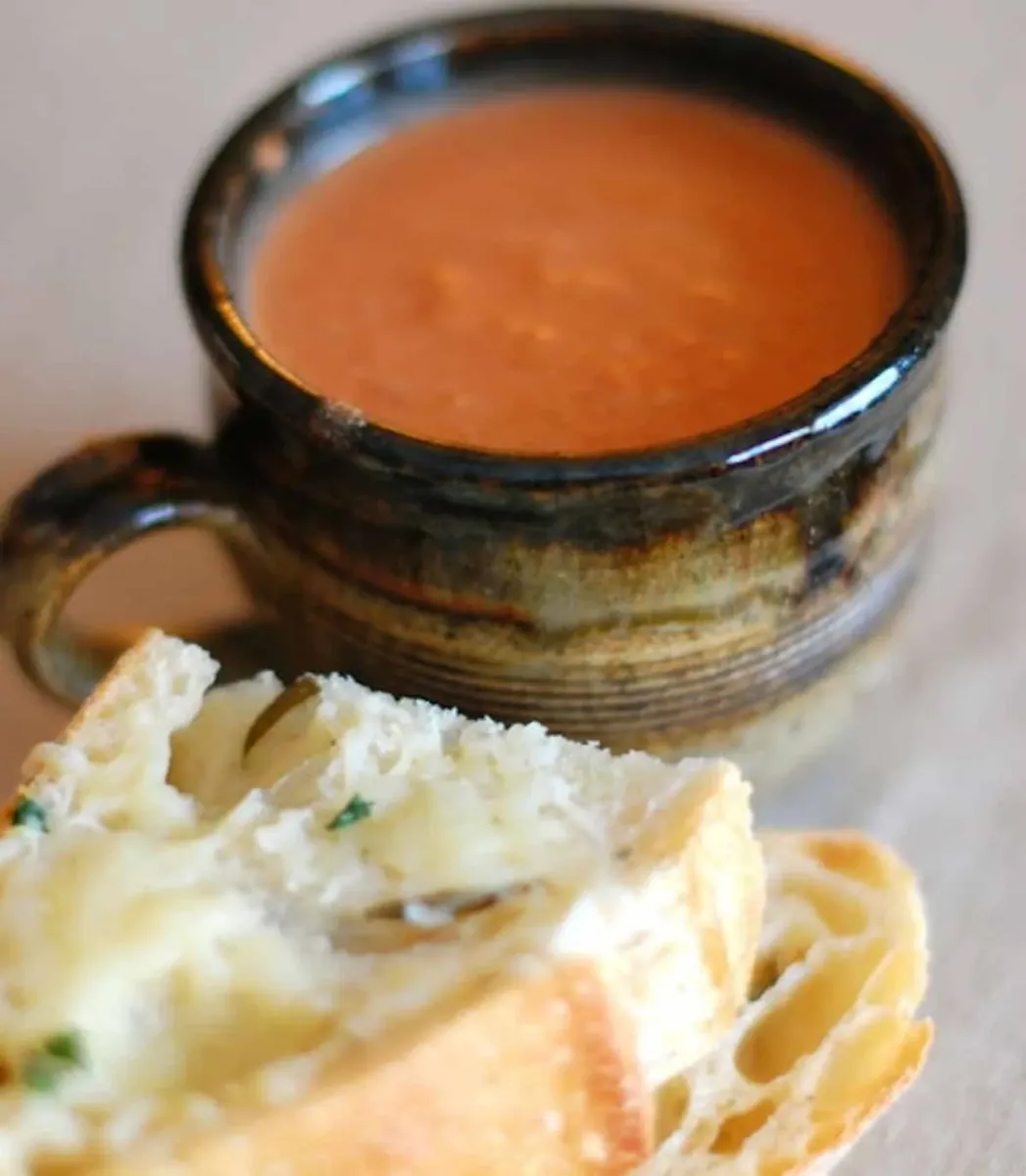 Creamy Tomato Balsamic Soup