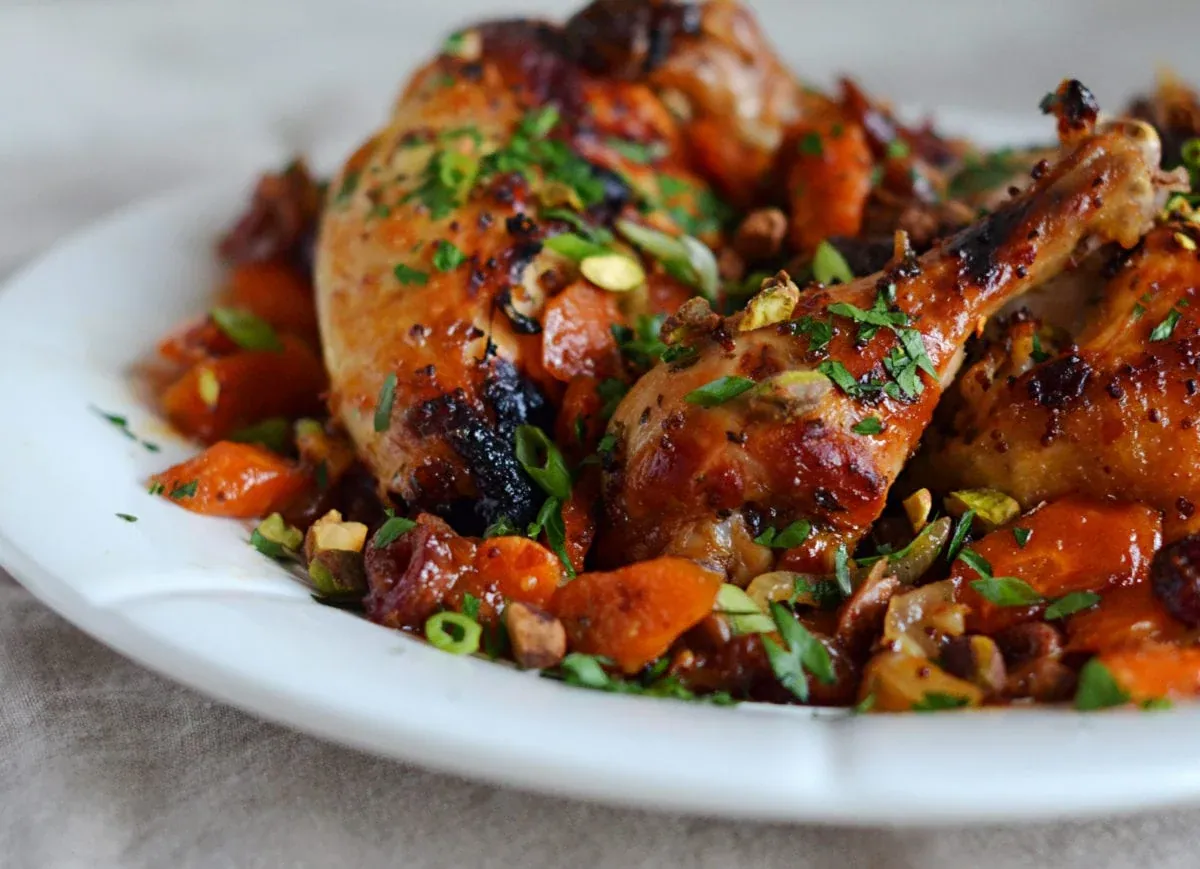 Sweet and Spicy Roast Chicken
