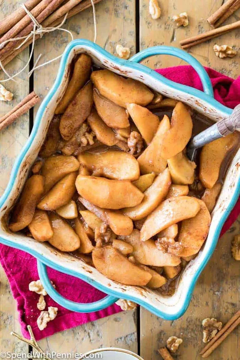 Baked Apple Slices