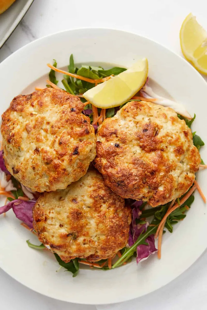 Air-Fryer Chicken Patties