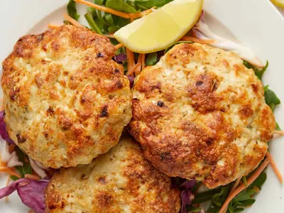 Air-Fryer Chicken Patties