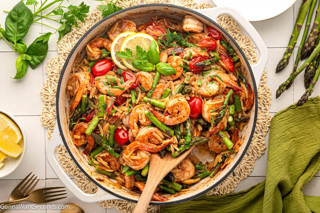 Shrimp Orzo