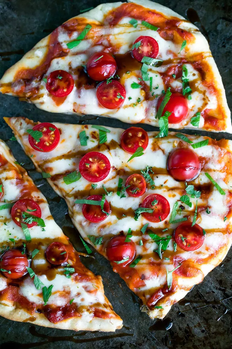 Margherita Flatbread Pizza