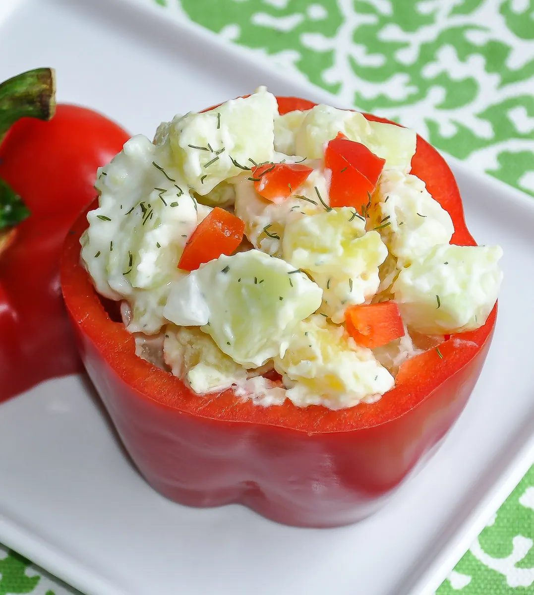 Greek Potato Salad (2 servings)