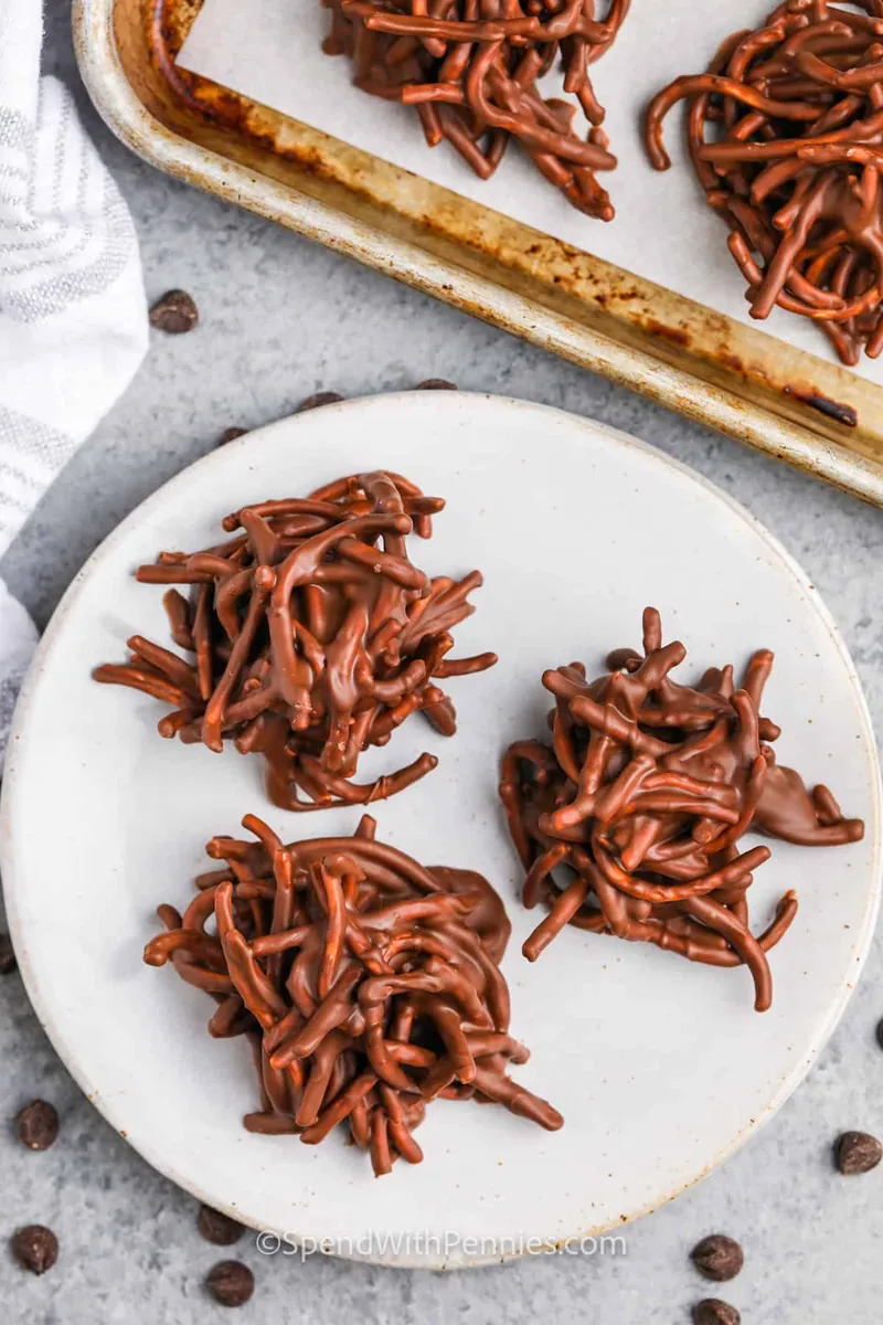 Butterscotch Chocolate Haystacks