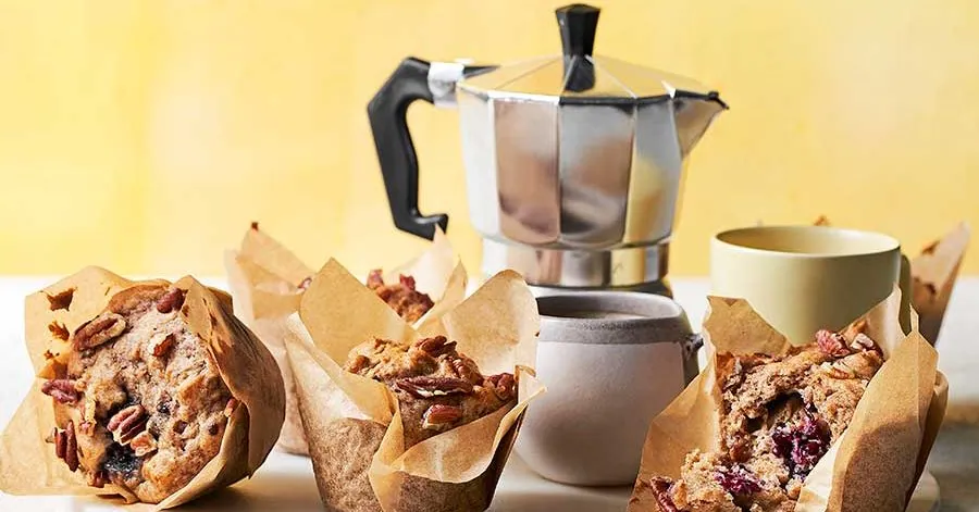 Blackberry Banana Muffins