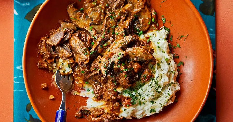 Mushroom Marsala Stroganoff