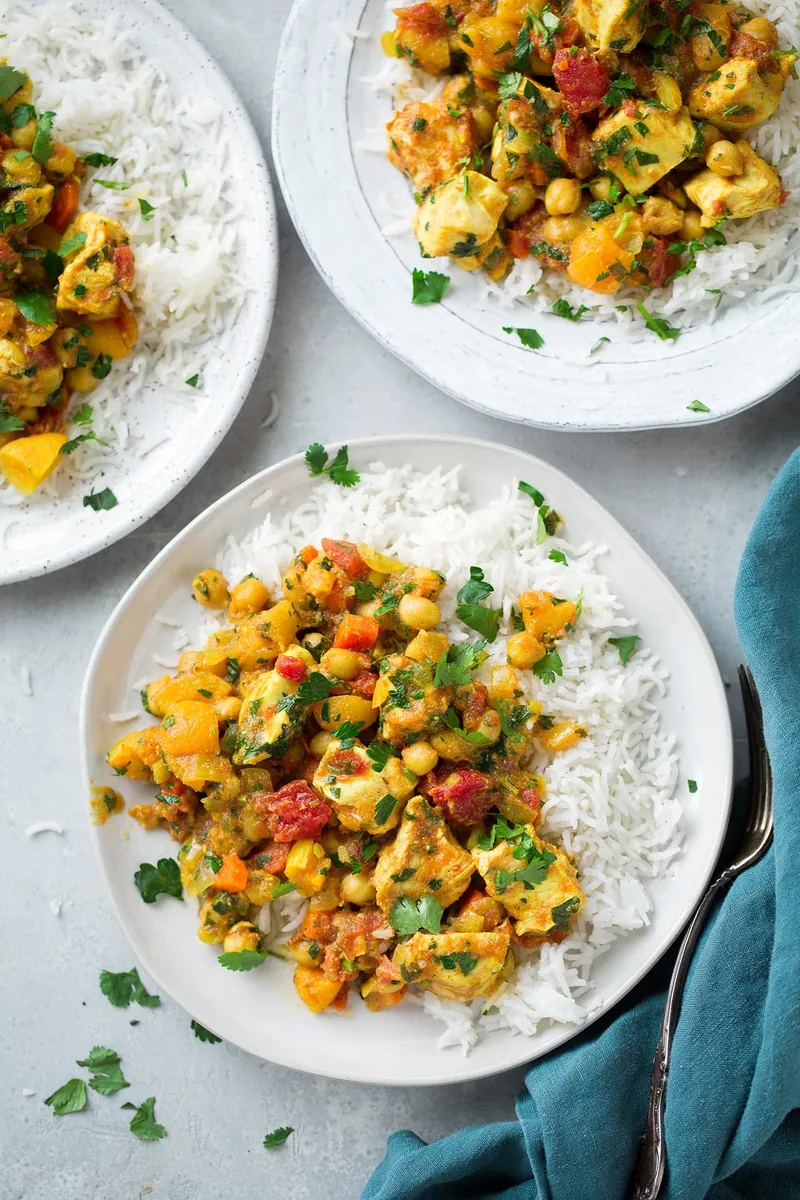 Slow Cooker Chicken Tagine