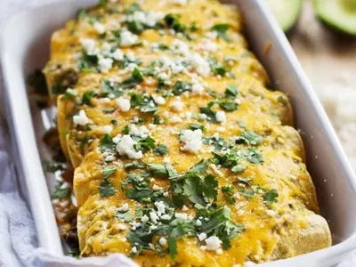 Butternut Mushroom Enchiladas