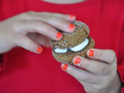 Ginger Lemon Sandwich Cookies