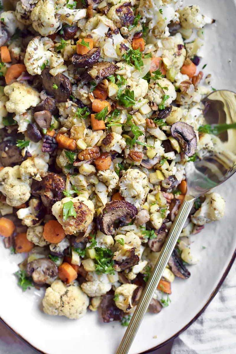 Cauliflower Apple Stuffing