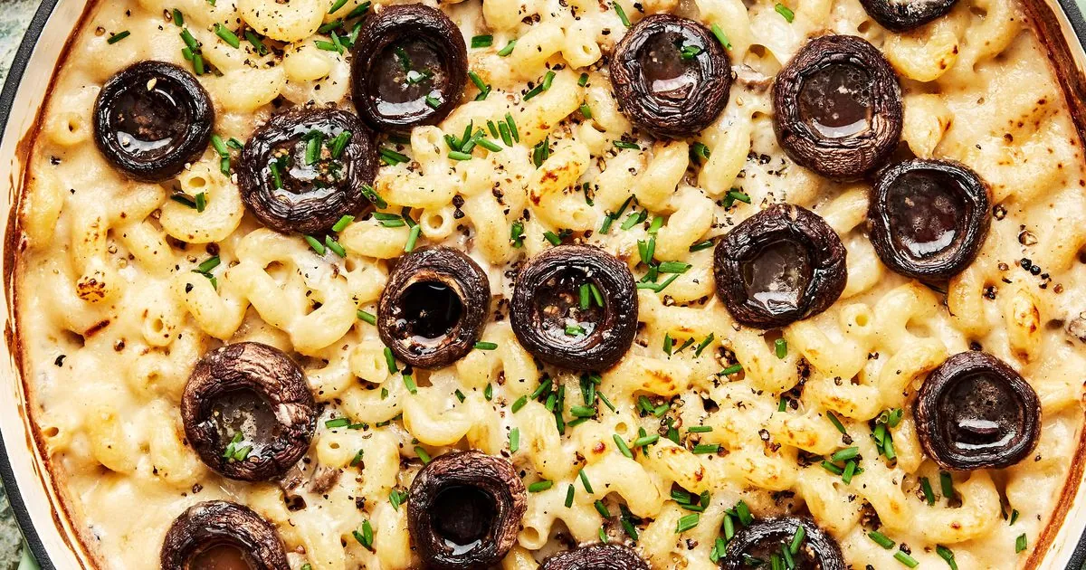 Mushroom Mac and Cheese