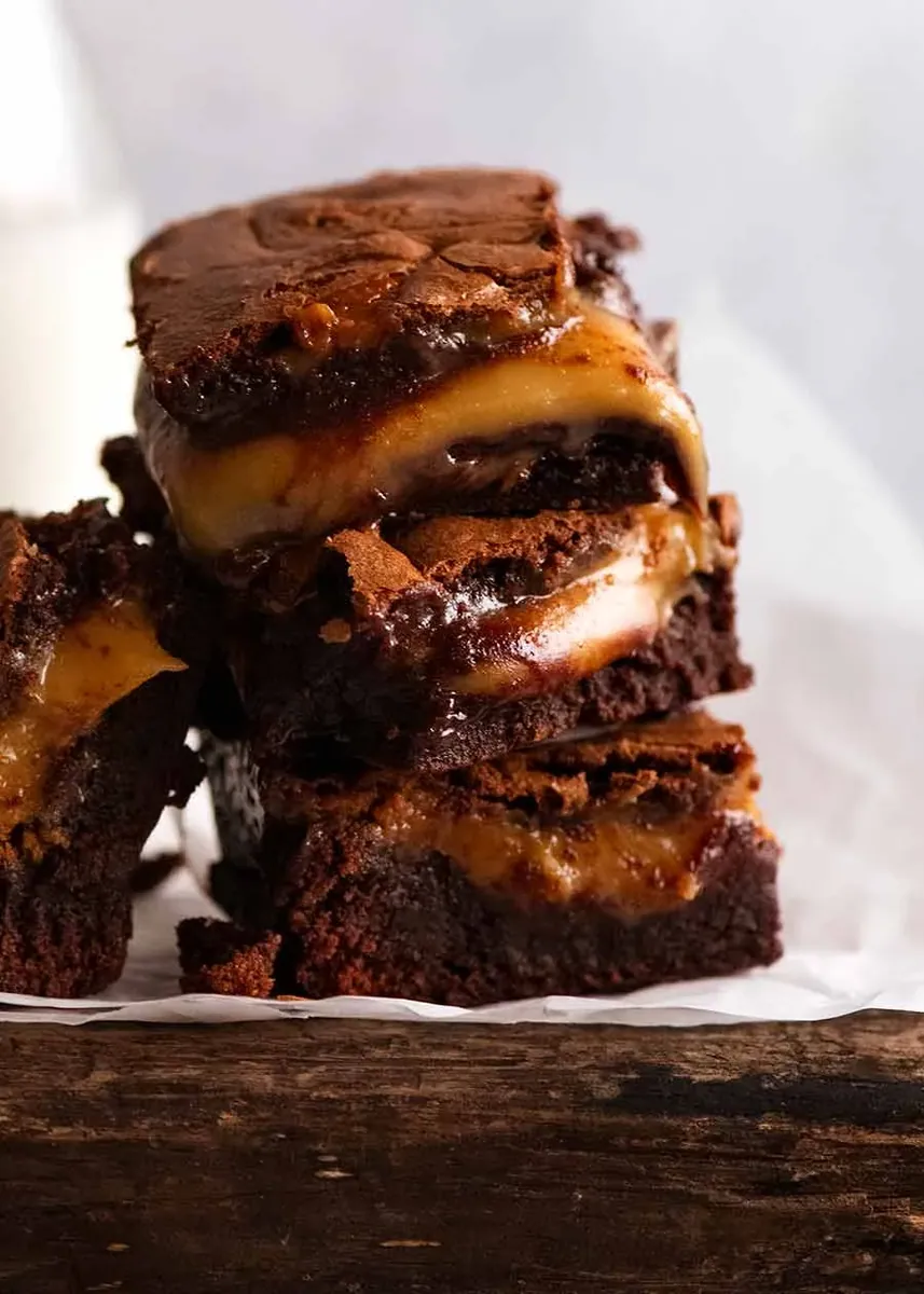 Salted Caramel Brownies