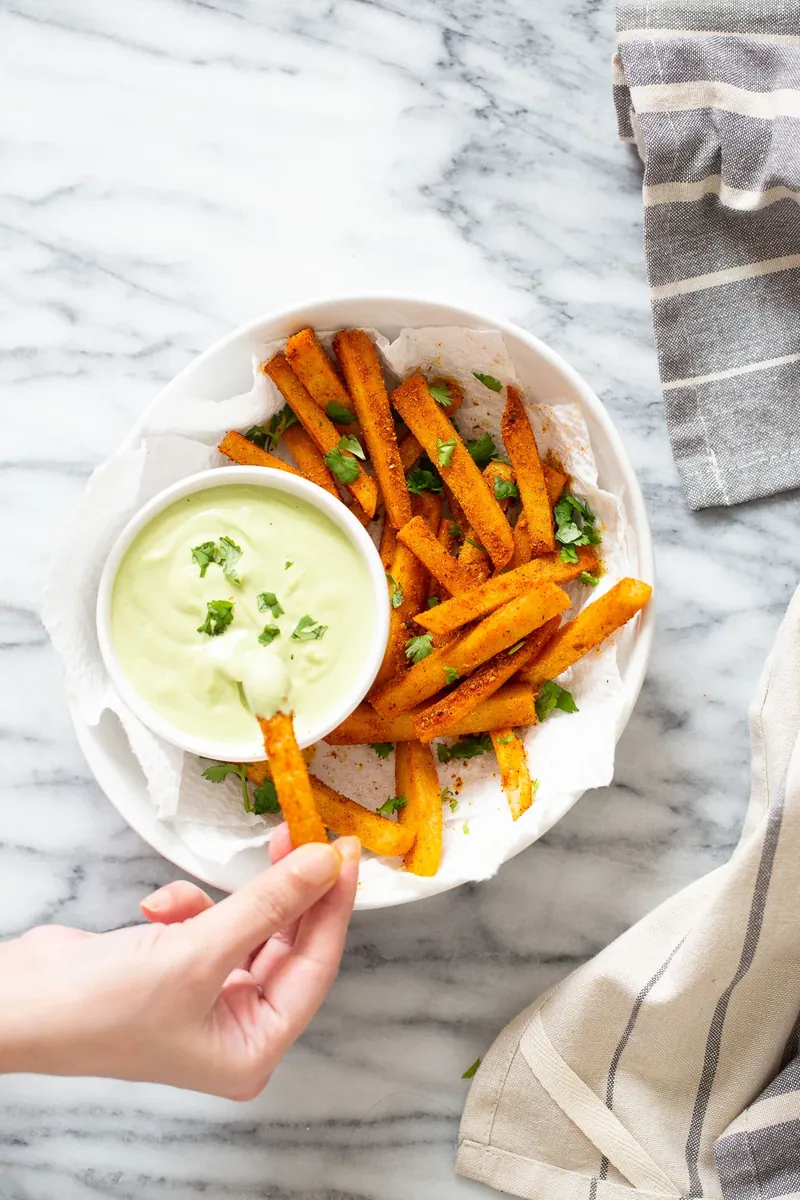 Cajun Chickpea Fries