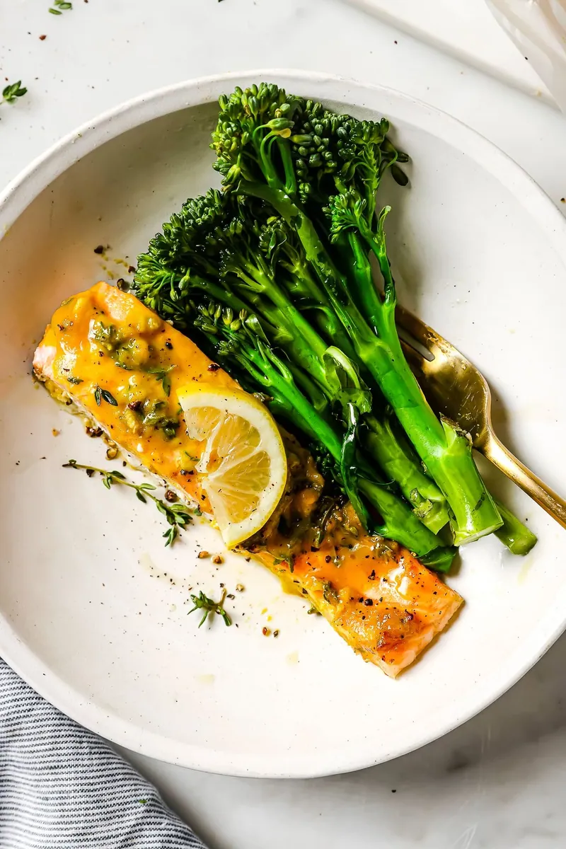 Maple Mustard Salmon