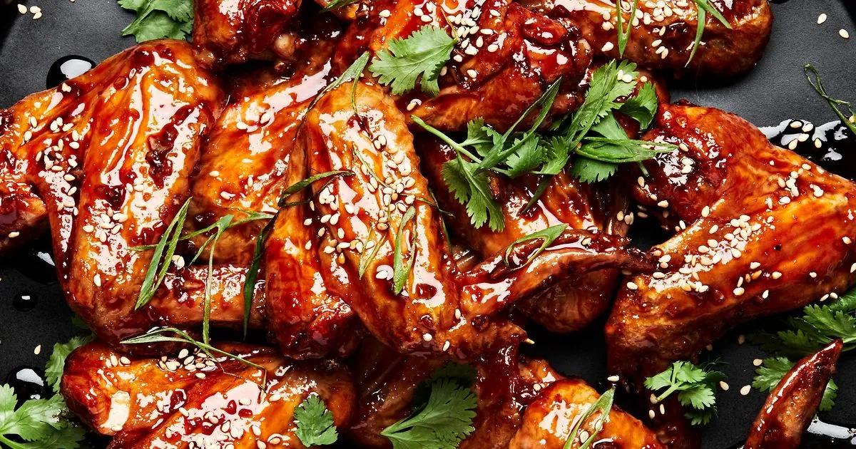 Korean Style Baked Chicken Wings