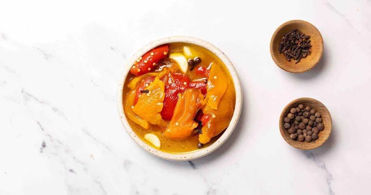 Middle Eastern Roasted Peppers