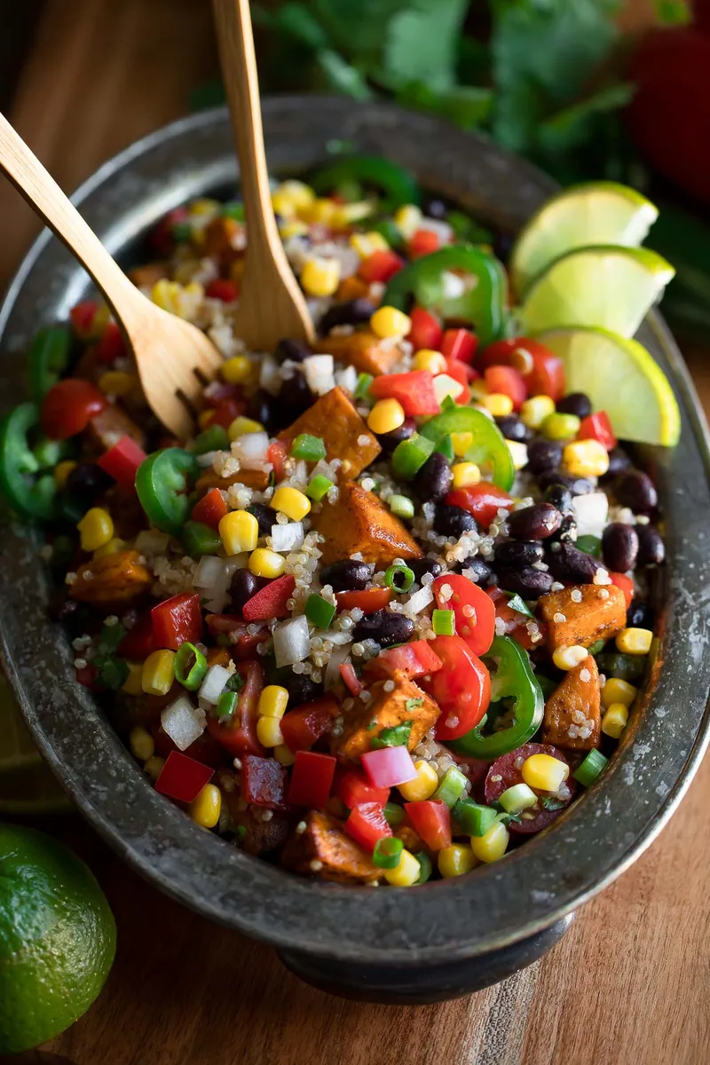 Quinoa Black Bean Bowls