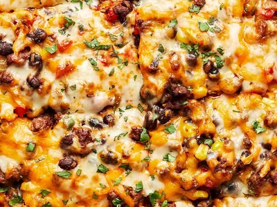 Beef Enchilada Casserole with ground beef