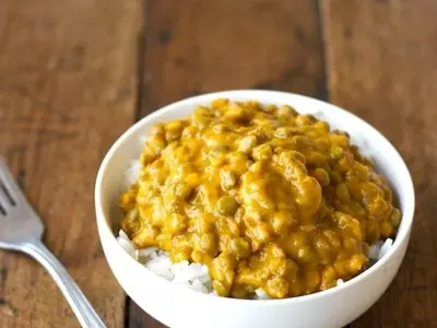 Kabocha Squash Lentil Curry