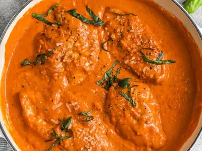 Creamy Tomato Chicken Skillet