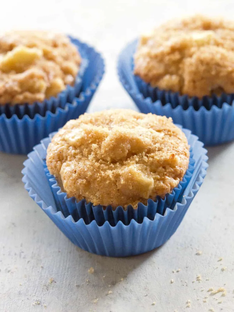 Apple Muffins with eggs