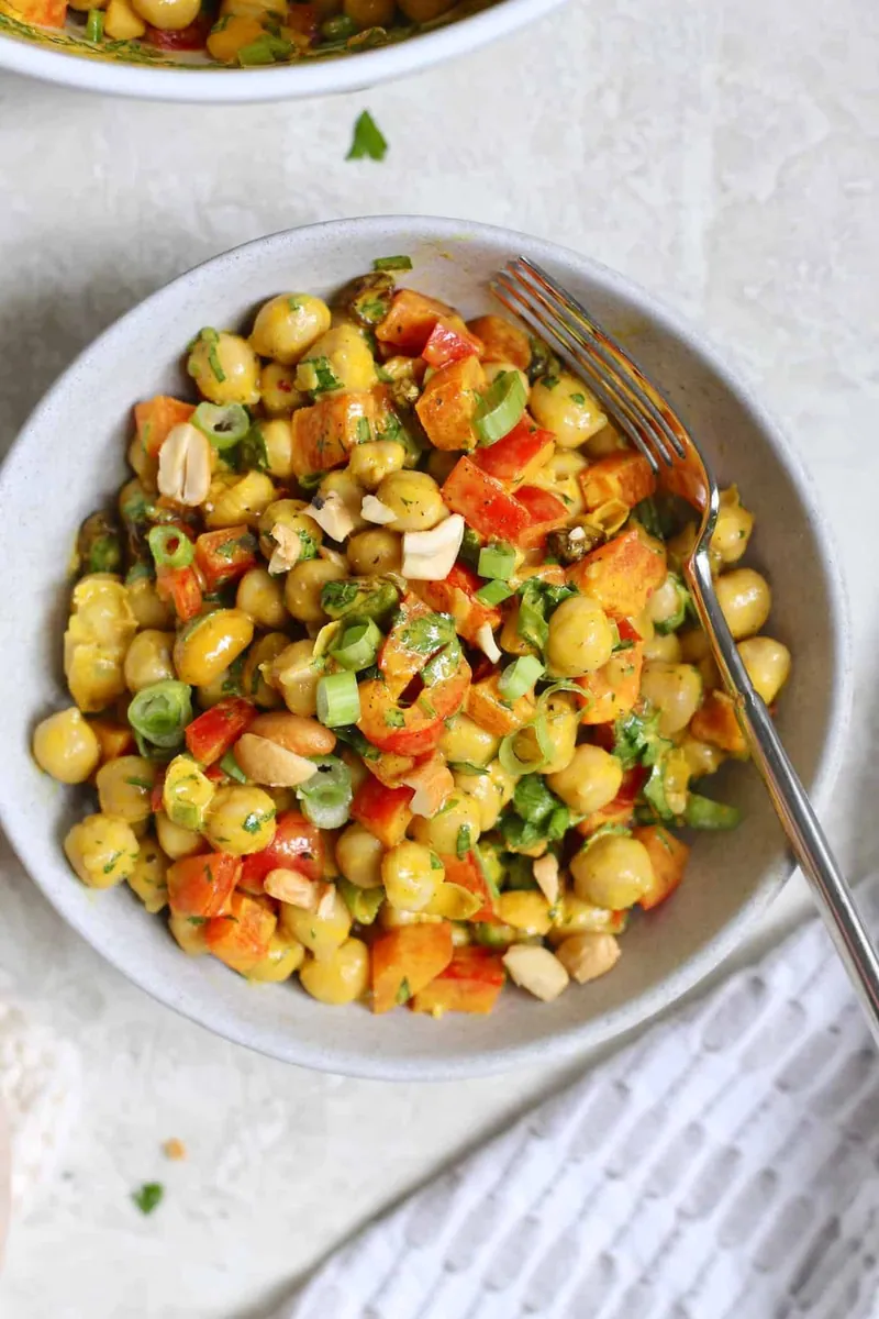 Curried Chickpea Salad